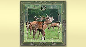 wall clock hunting picture